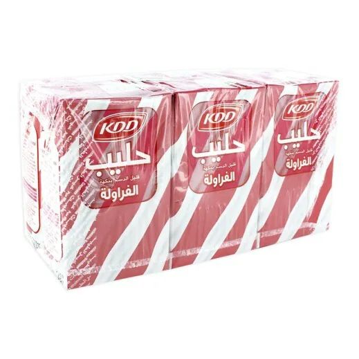 كي دي دي مطعمات فراولة 250 مل × 6