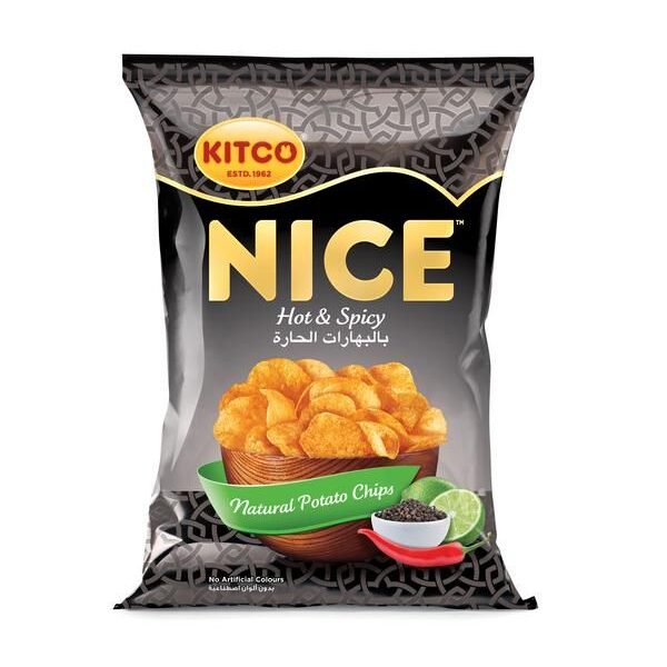 كتكو نايس - شيبس بطاطس حار وحار 22 جرام