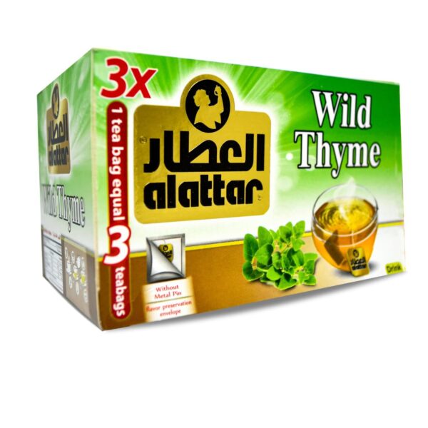 Al Attar Wild Thyme Herbal Tea, 20 Bags