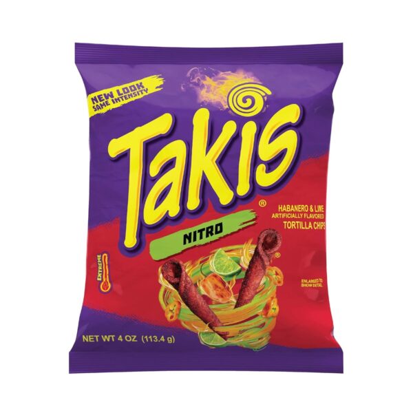 Takis Chips Nitro Hot & Sour, 113.4g