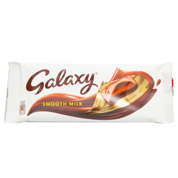 جلاكسي شوكولاته ناعمه بالحليب 80 جم
