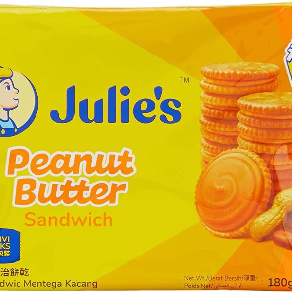 Julie's Peanut Butter Biscuits 180g