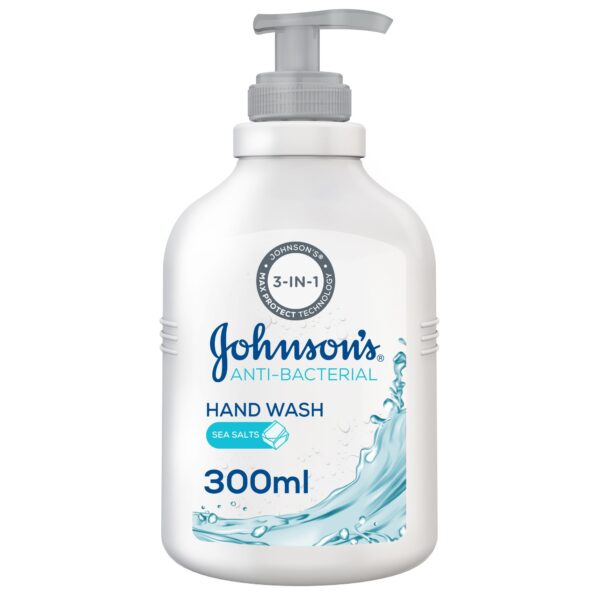Johnson's Antibacterial Hand Wash with Sea Salts 300ml