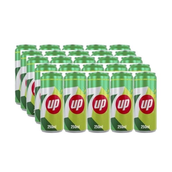 7UP Soda Can 30 x 250ml