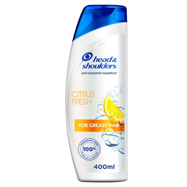 Head & Shoulders Anti-Dandruff Shampoo with Citrus Fresh, 400 ml
