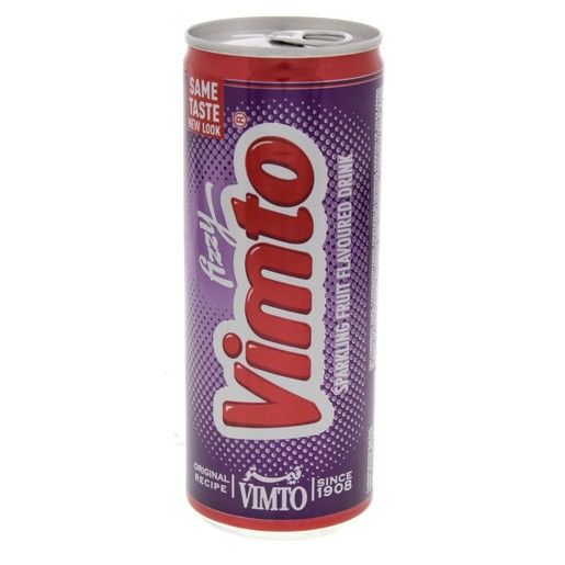 Vimto Fruit Flavored Drink Cans 250ml