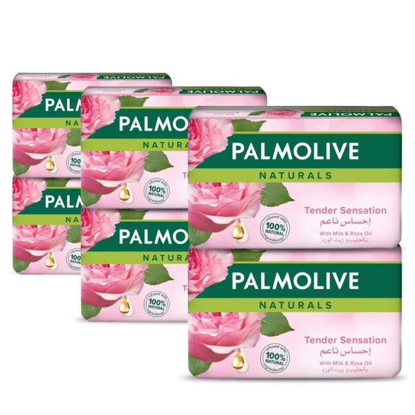 Palmolive Milk & Rose Soap 6 x 120g