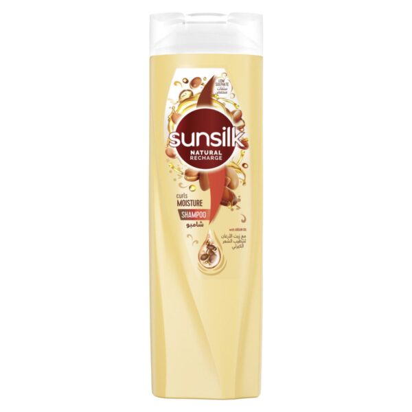 Sunsilk Naturals Argan Oil Moisturizing Shampoo for Curly Hair 400ml