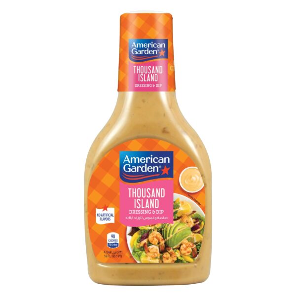 American Garden Thousand Island Dressing & Dip, Gluten Free, Dairy-Free, 473ml