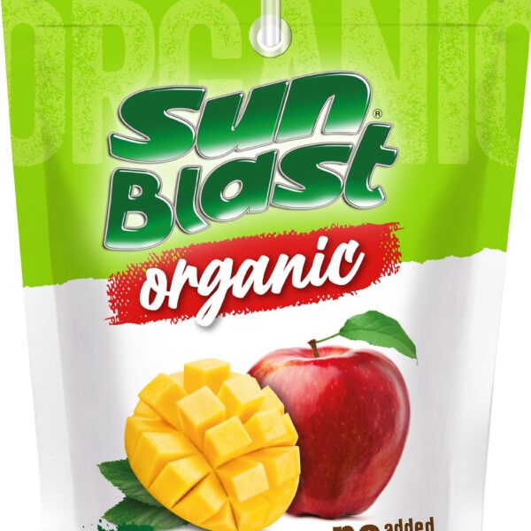 Sun Blast Organic Apple & Mango Juice 200ml