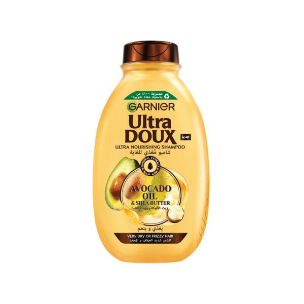 Garnier Octra Doux Shampoo with Avocado Oil and Shea Butter, 400 ml