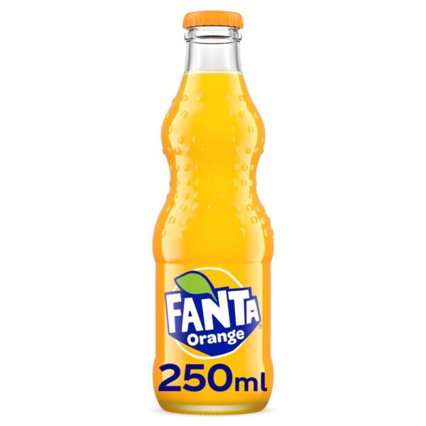 Fanta Orange Glass 250ml