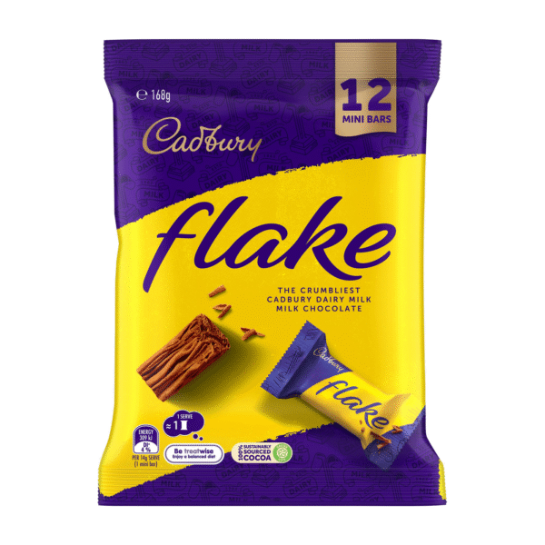 كادبوري فلايك شوكولاتة بالحليب 168جم