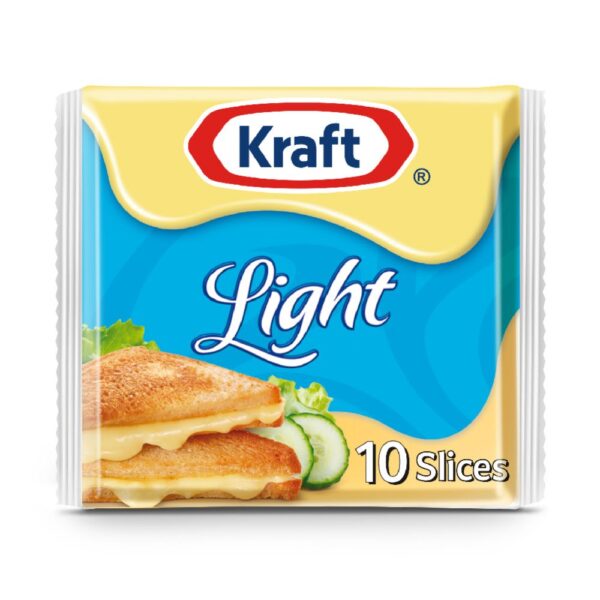 Kraft Cheddar Cheese Reduced Fat 10 Slices 200g