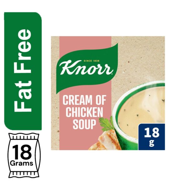 Knorr Instant Cream of Chicken Soup Cup, 18x4g