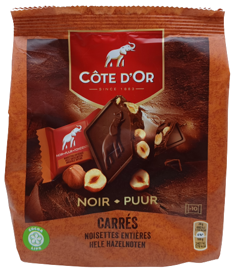 Cote d'Or Dark Chocolate with Hazelnuts 200g