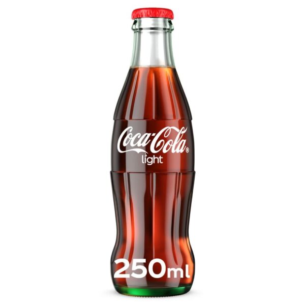 كوكاكولا لايت مشروب غازي زجاج 250 مل