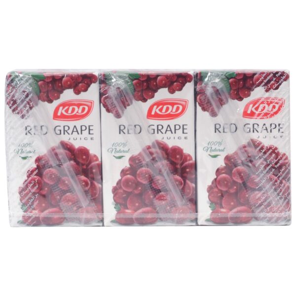 KDD Grape Juice 250ml 6 pieces