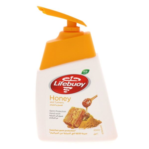 Lifebuoy Liquid Hand Wash, Honey & Turmeric Scent, 200ml