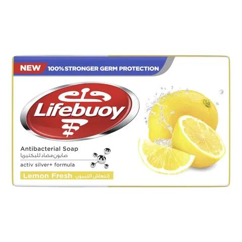 Lifebuoy Lemon Fresh Soap Bar, 125g