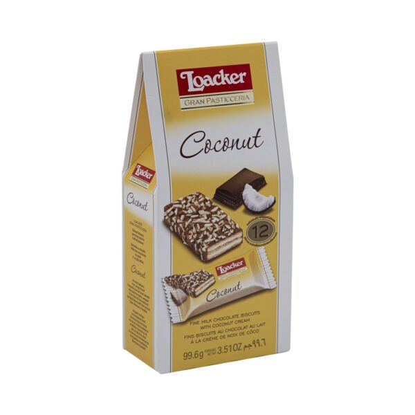 Loacker Coconut Chocolate 99.6g