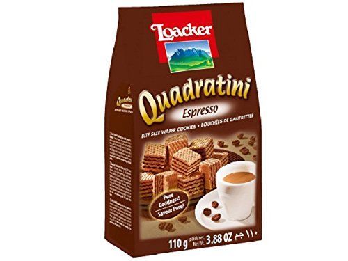 Loacker Quadratini Espresso Wafer 110g