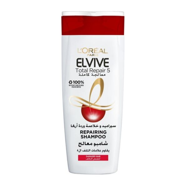L'Oréal Paris Elvive Total Repair 5 Shampoo, 400 ml