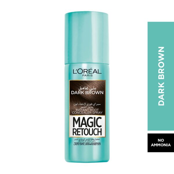 L'Oreal Magic Retouch Temporary Hair Dye Dark Brown 75ml