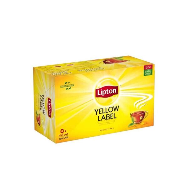 Lipton Yellow Label Black Tea 50 Bags