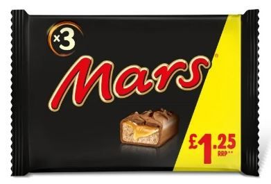 مارس 3 أصابع شوكولاتة 118.2 جرام