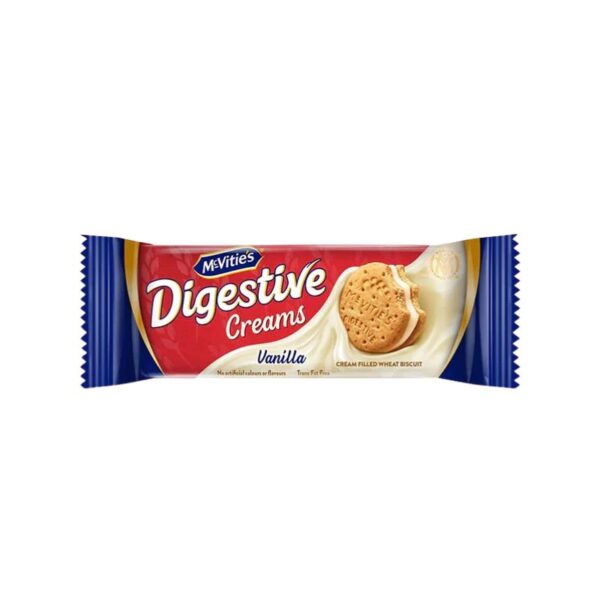 McVitie's Digestive Vanilla Cream Biscuits 40g