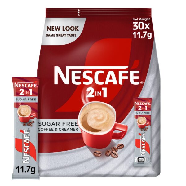 NESCAFÉ 2in1 Classic Sugar-Free Instant Coffee 11.7g x 30 Sachets