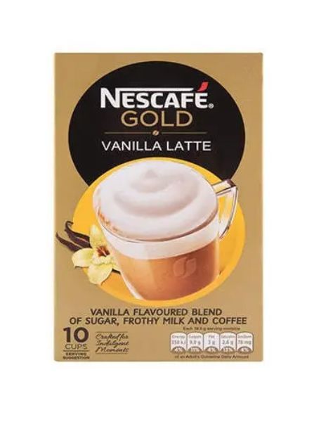 Nescafe Gold Vanilla Latte 10 pieces