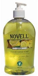Novel Liquid Hand Soap with Refreshing Lemon Scent 500ml