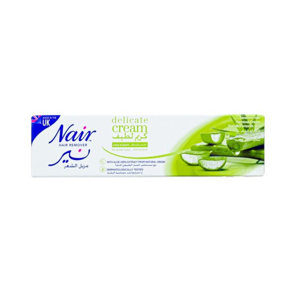Nair Hair Removal Cream for Sensitive Skin with Aloe Vera 110g