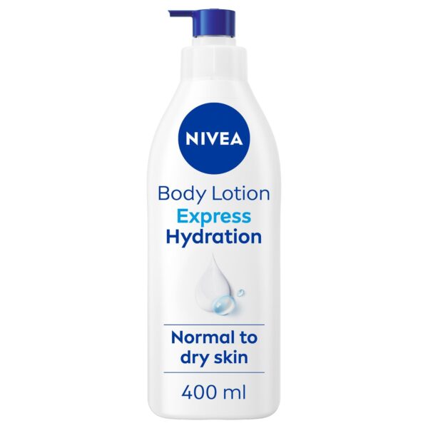 NIVEA Rapid Moisture Body Lotion for Normal Skin, 400ml