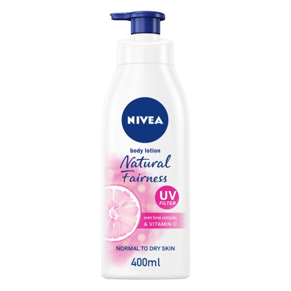 NIVEA Natural Glow UV Body Lotion, 400ml