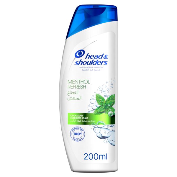 Head & Shoulders Menthol Shampoo, 200 ml