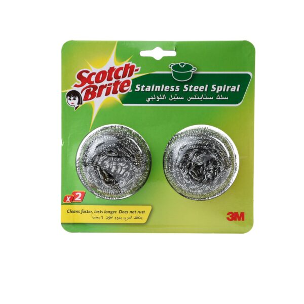 Stainless steel Scotch-Brite 2 pieces