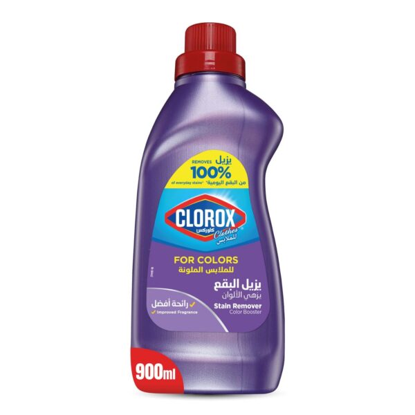 Clorox stain remover for colored clothes 900 ml