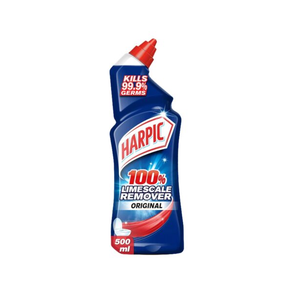 Harpic Original Toilet Cleaner 100% Limescale Remover, 500 ml