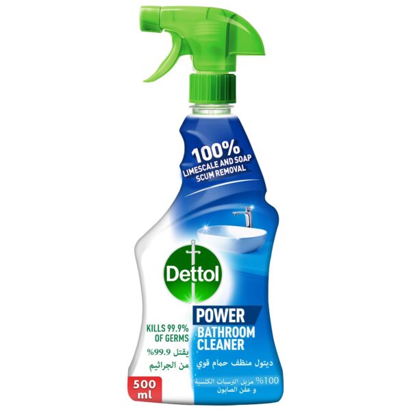 Dettol Bathroom Cleaner Spray kills 99.9% of germs 500ml