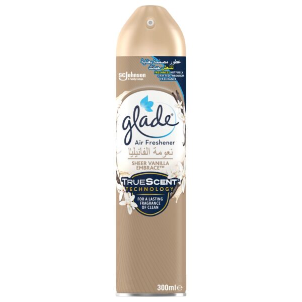 Air freshener spray with vanilla fragrance 300 ml