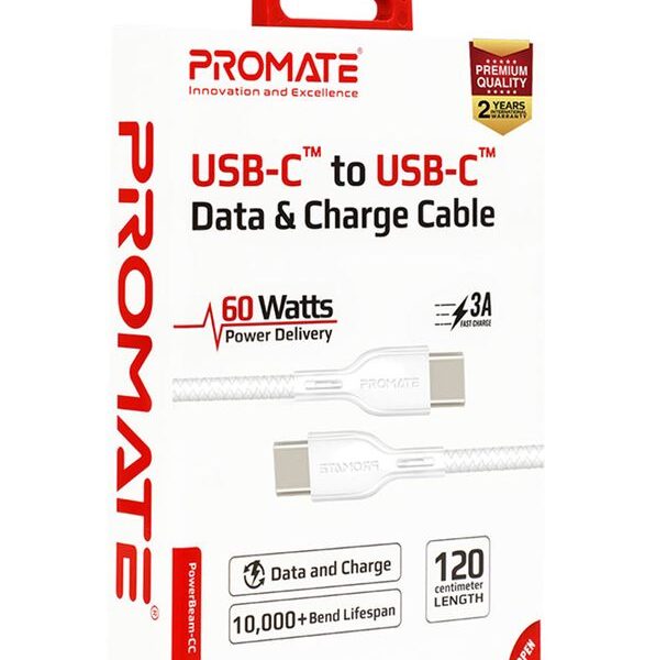 Promate PowerBeam USB-C to USB-C