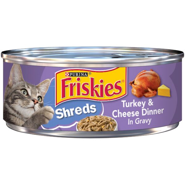 Purina Friskies Turkey & Cheese Cat Food 156g