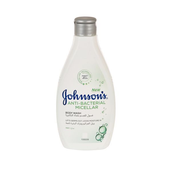 Johnson's Antibacterial Body Wash with Mint 250ml