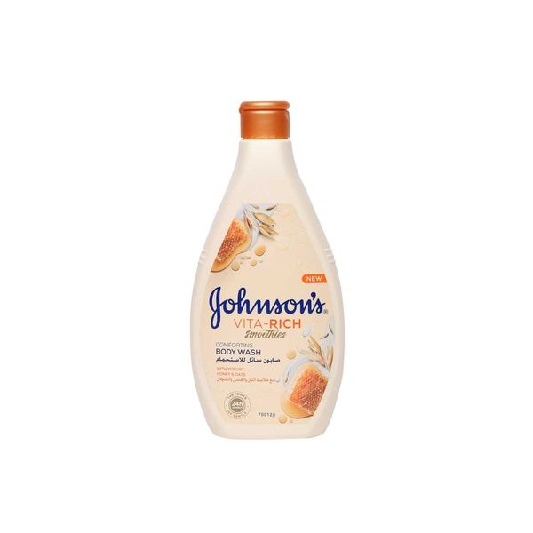 Johnson's Shower Gel with Milk, Honey & Oats 400ml