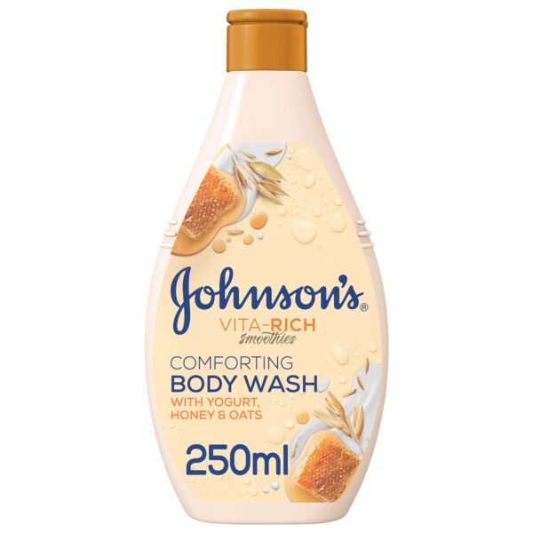 Johnson's Body Wash with Yogurt, Honey & Oats 250ml