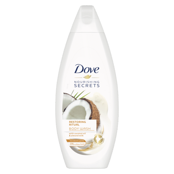 Dove Body Wash with Coconut Oil and Almond Milk 250ml