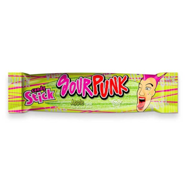 Sour Punk Sour Apple Flavored Candy, 40g